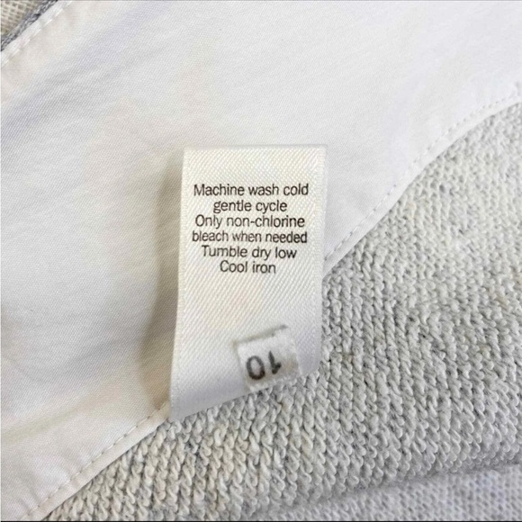Derek Lam 10 Crosby x Athleta Gray Layered Sweatshirt Top Size XS - Picture 3 of 7
